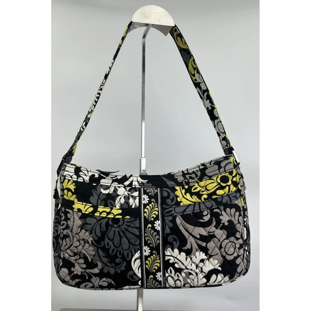 Vera Bradley Purse Handbag Quilted Women's Cassidy Baroque Zipper Pockets